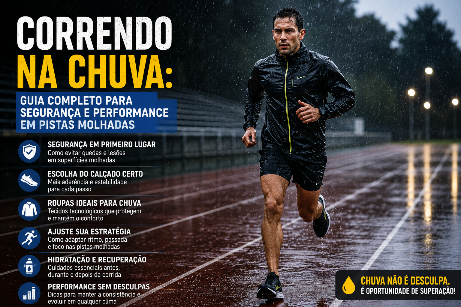 Correndo na Chuva: Guia Completo para Segurança e Performance em Pistas Molhadas